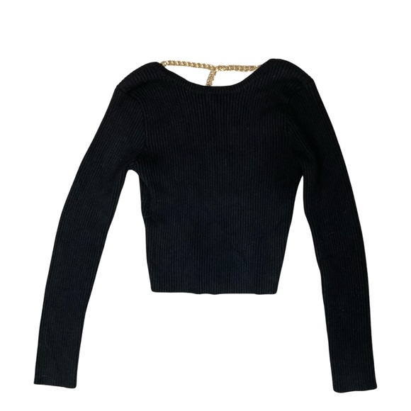 Revolve - ASTR The Label Elson Sweater Black size M - Picture 6 of 9
